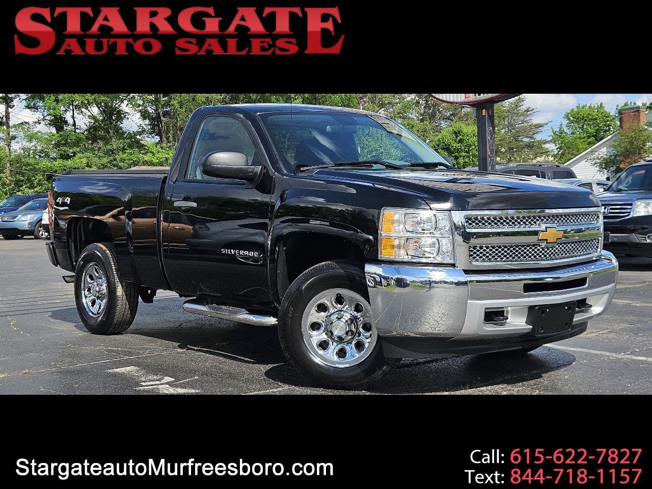 2012 Chevrolet Silverado 1500 4WD Reg Cab 119.0" LT
