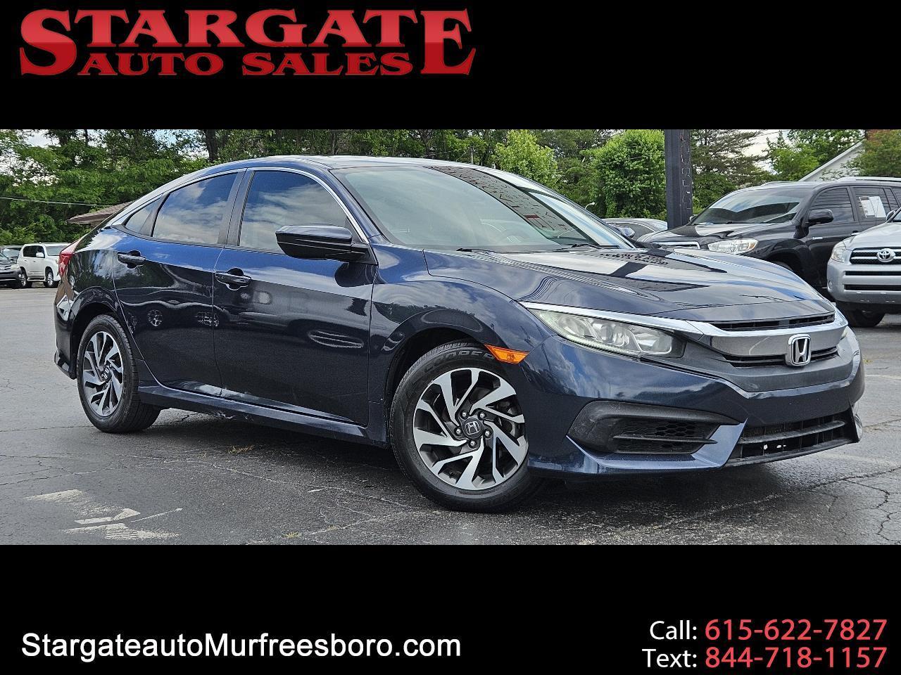 2017 Honda Civic EX 4D Sedan