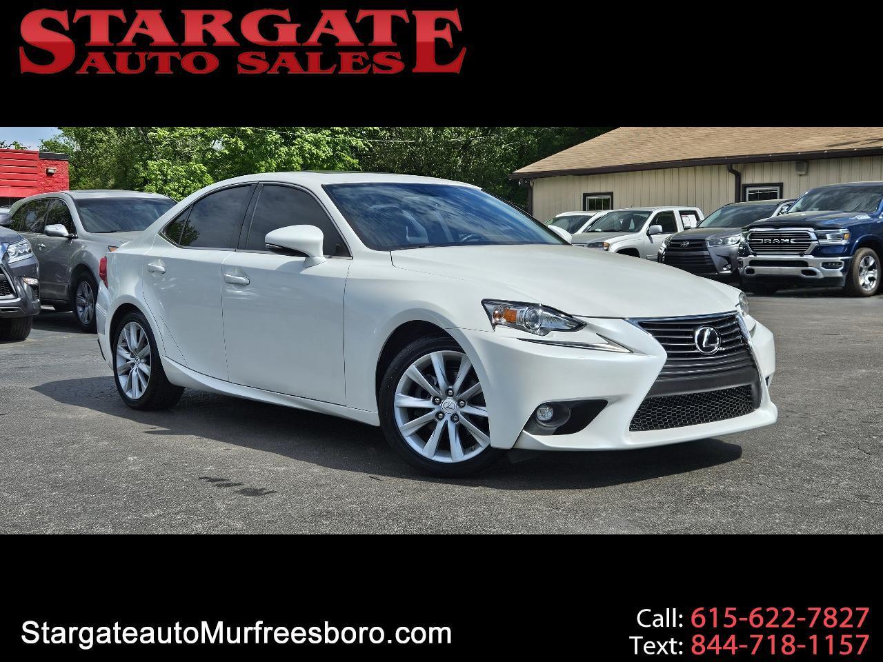 Lexus IS 250 4dr Sport Sdn RWD 2015