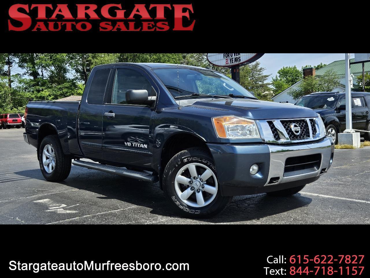 Nissan Titan 4WD King Cab SWB SV 2014