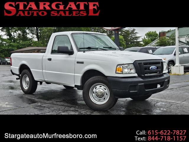 White 2006 Ford Ranger Pickup Truck 5-Speed Manual