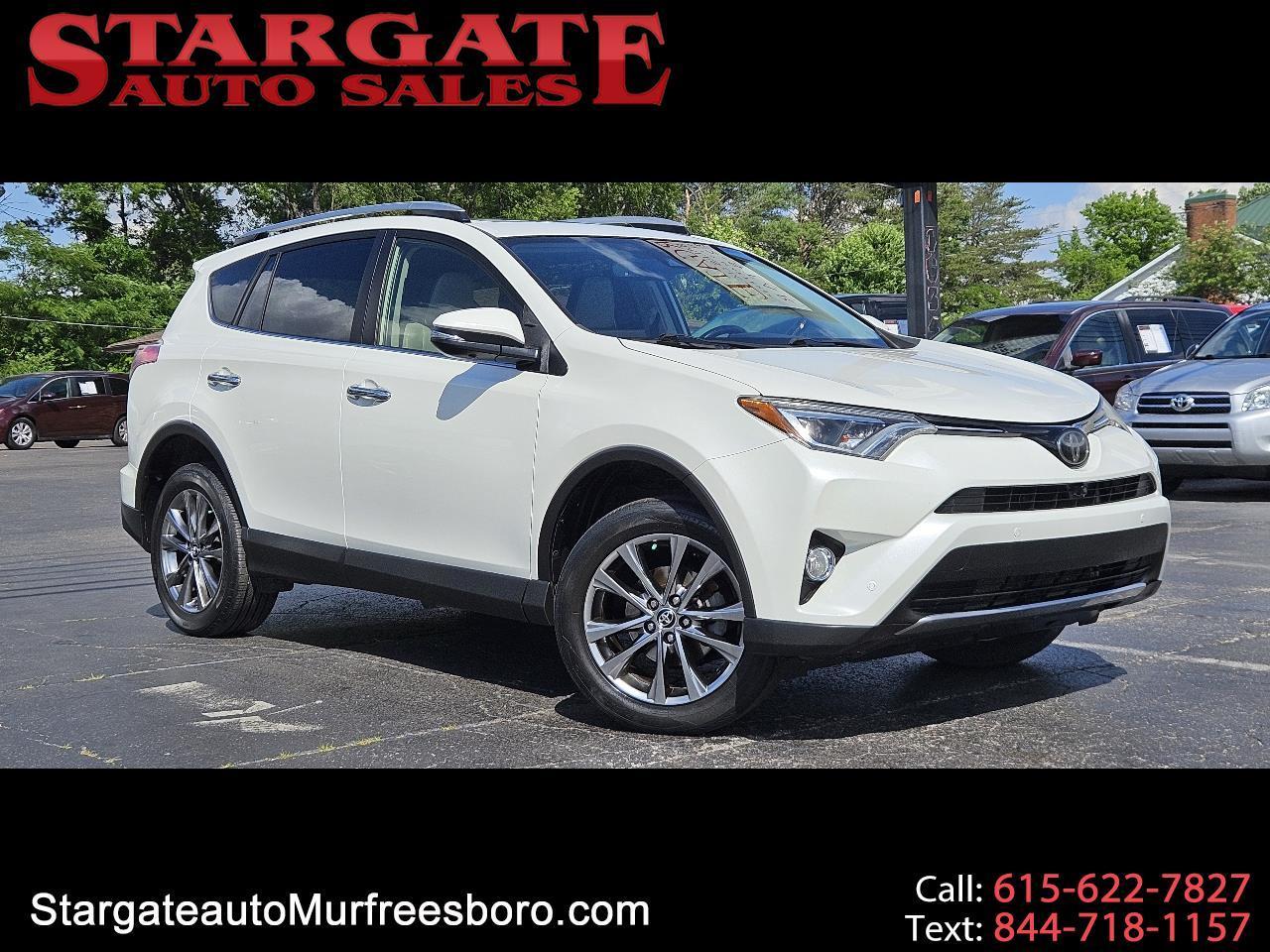 Toyota RAV4 Limited AWD (Natl) 2018
