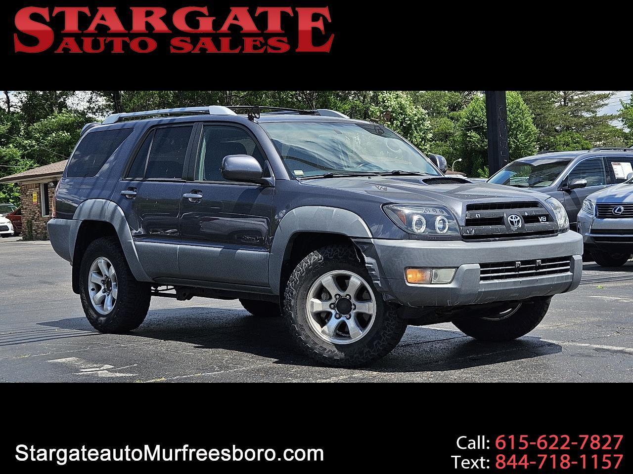 Toyota 4Runner 4dr SR5 V8 Auto 4WD (Natl) 2003