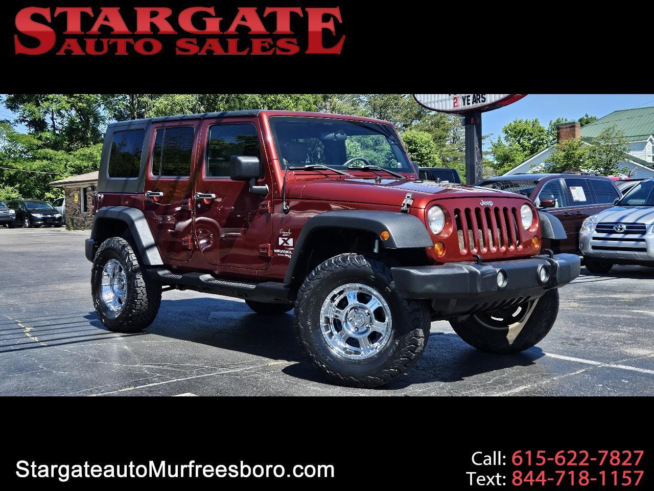 Jeep Wrangler 4WD 4dr Unlimited X 2008