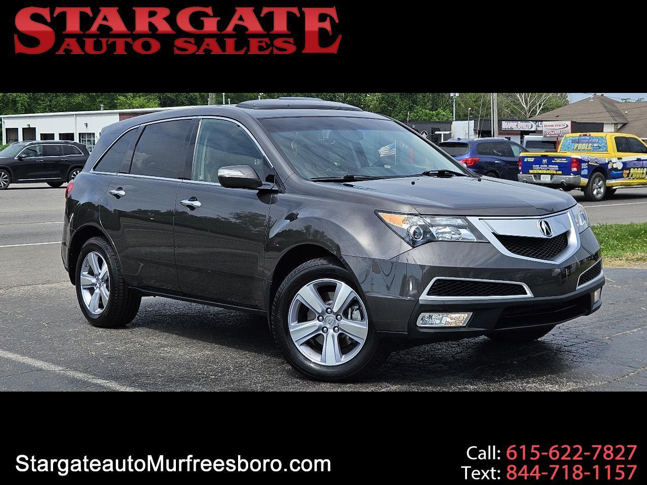 2012 Acura MDX AWD 4dr Tech/Entertainment Pkg