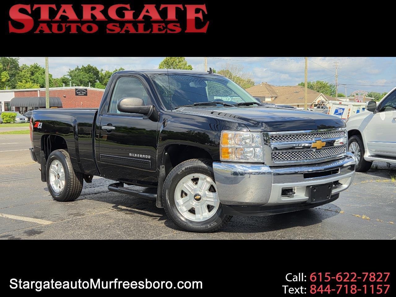 2012 Chevrolet Silverado 1500 4WD Reg Cab 119.0" LT