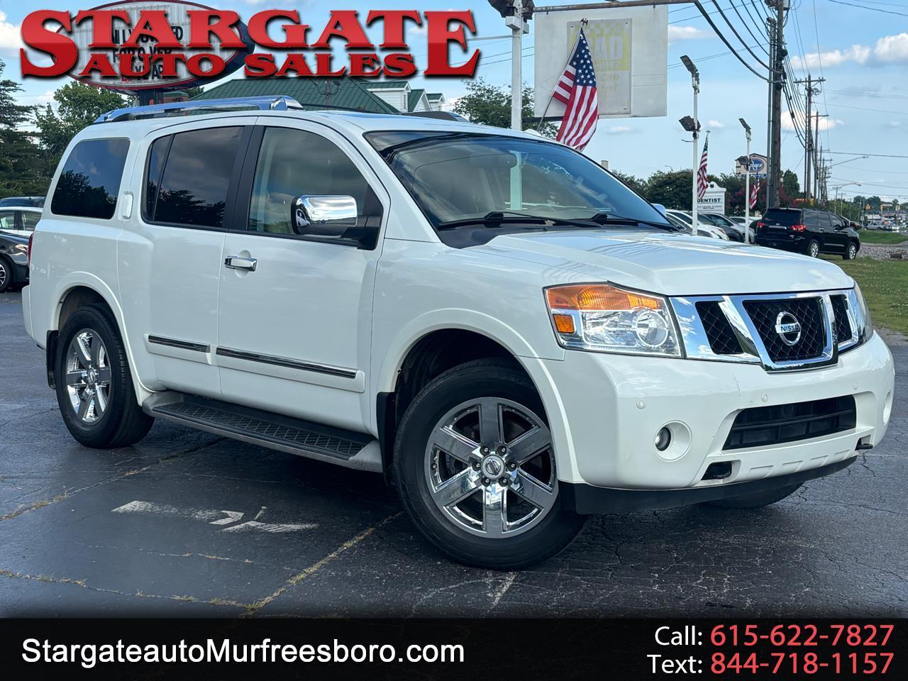 Nissan Armada 4WD 4dr Platinum 2014