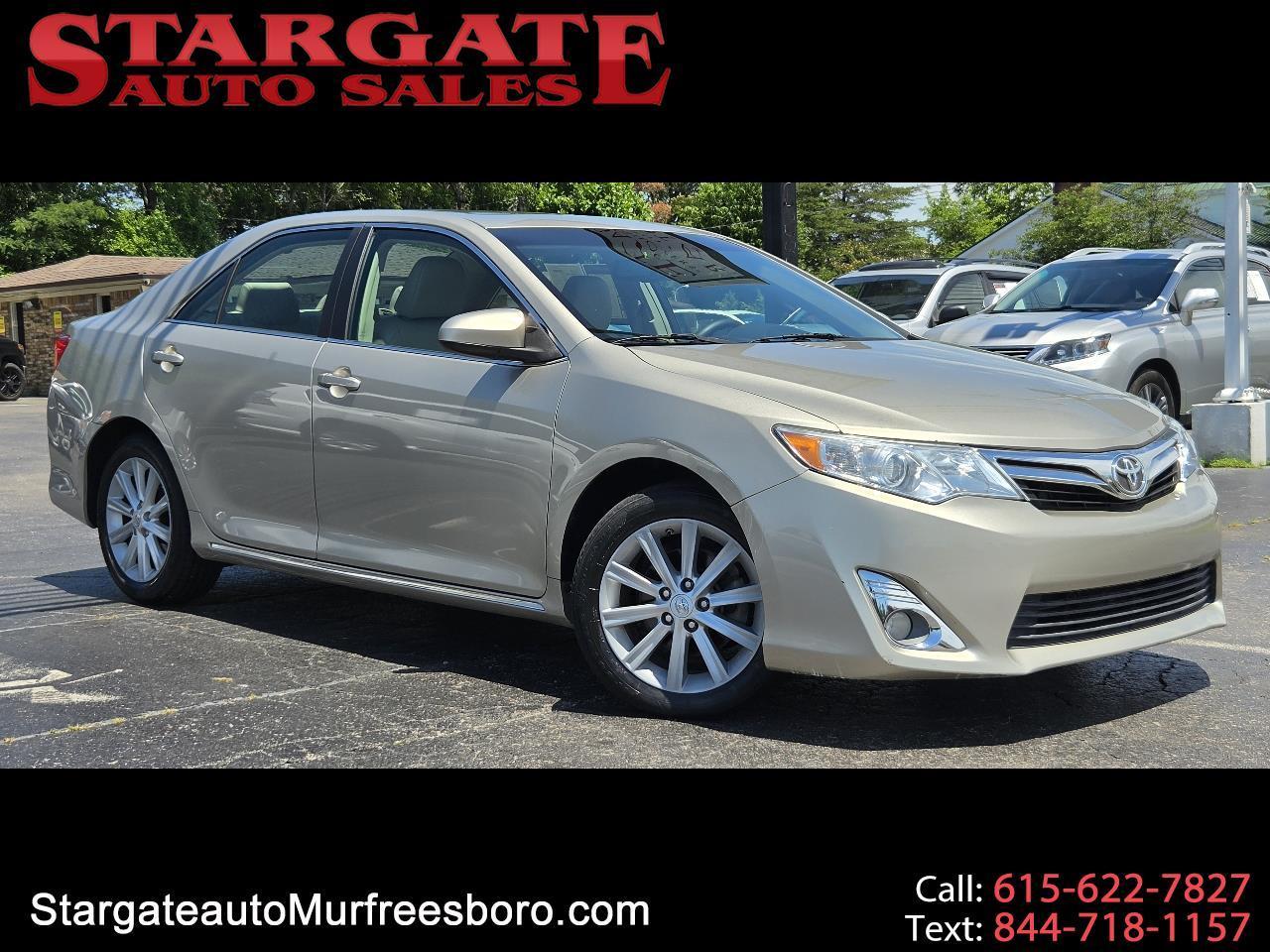 Toyota Camry 4dr Sdn V6 Auto XLE (Natl) 2013