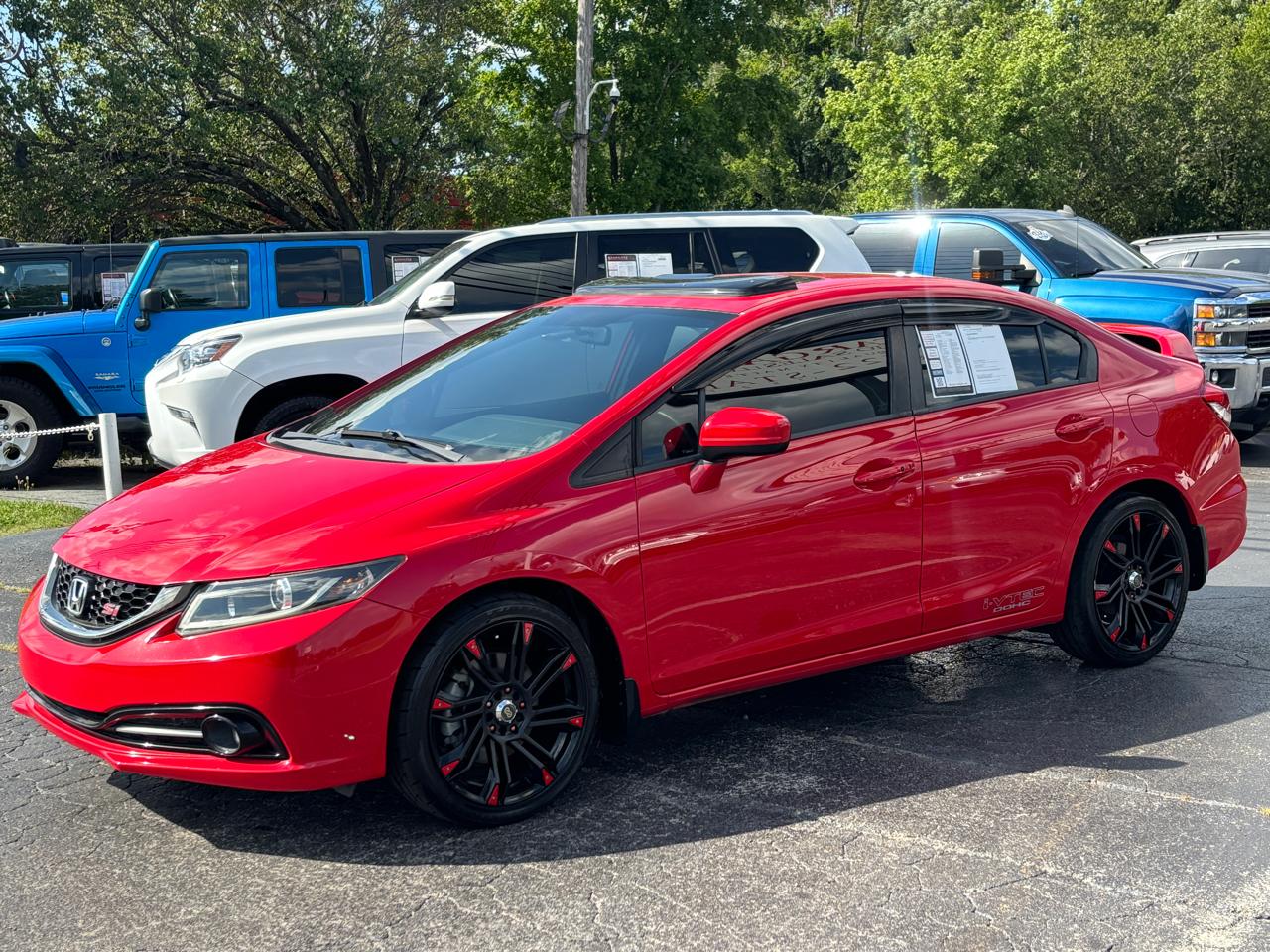 Honda Civic Si Sedan 6-Speed MT 2015