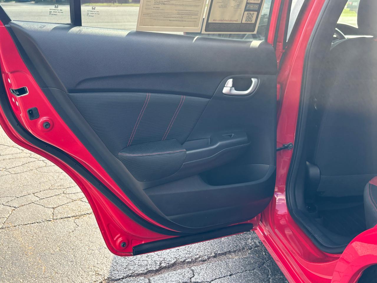 Honda Civic Si Sedan 6-Speed MT 2015