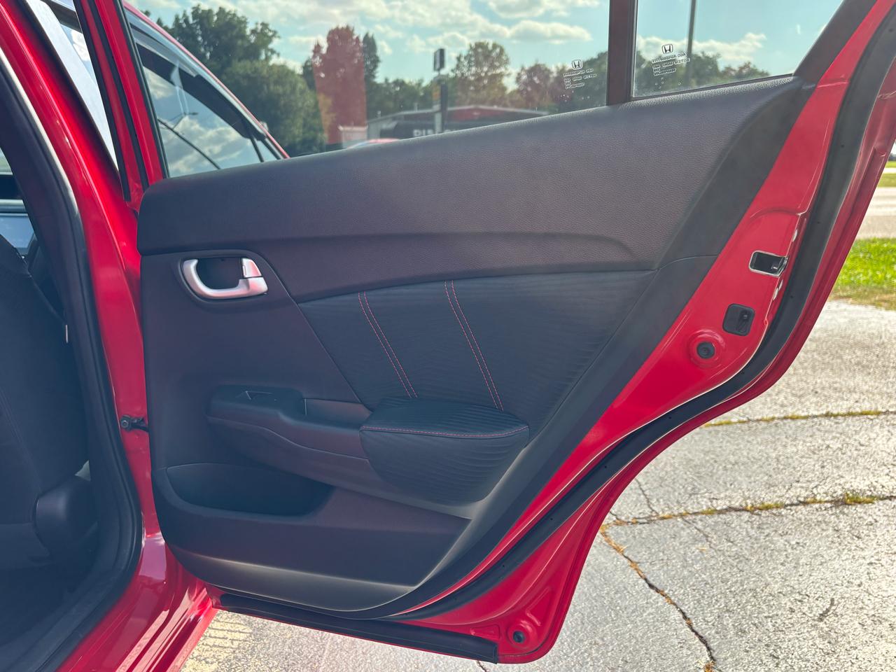 Honda Civic Si Sedan 6-Speed MT 2015
