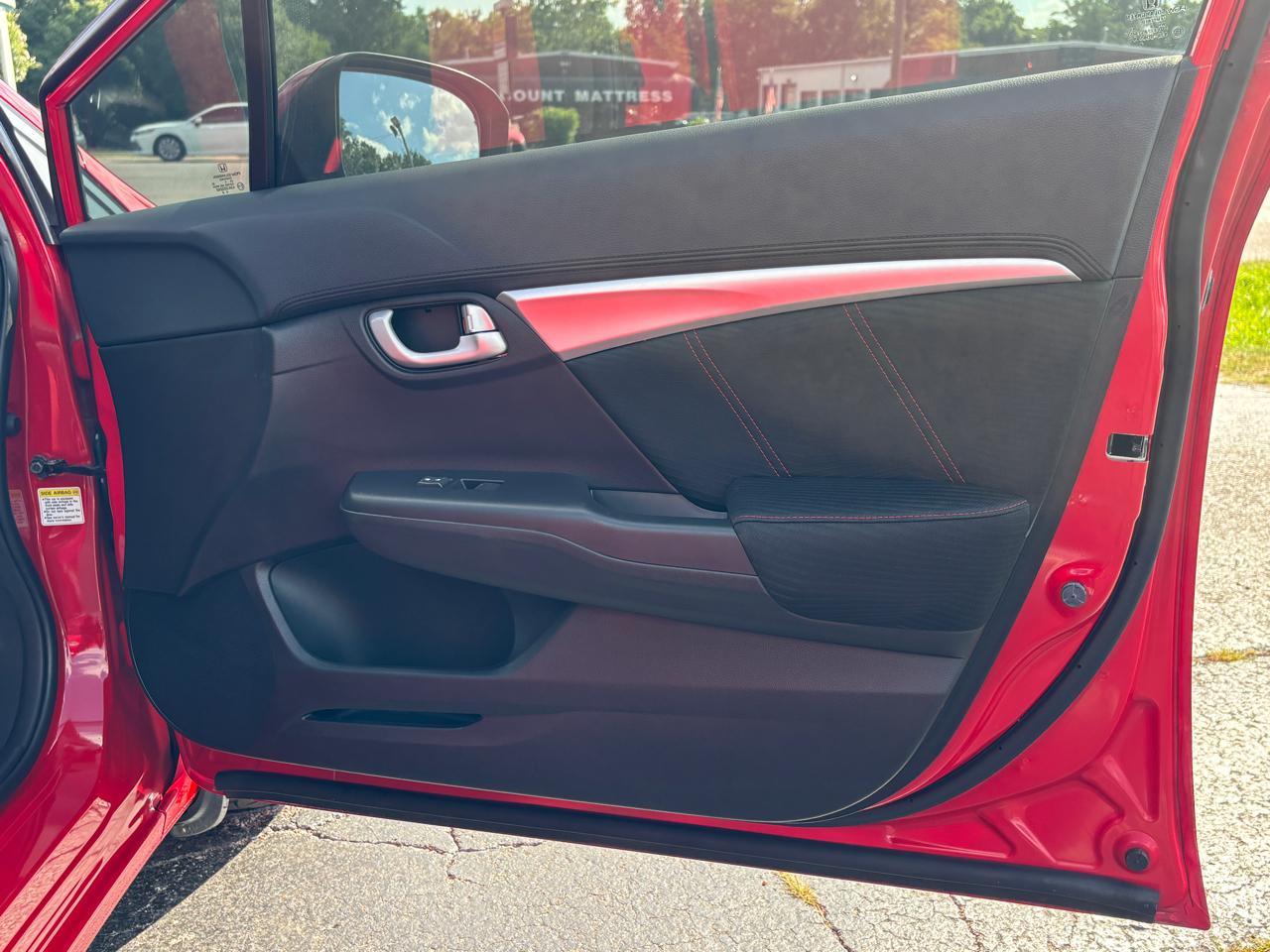 Honda Civic Si Sedan 6-Speed MT 2015