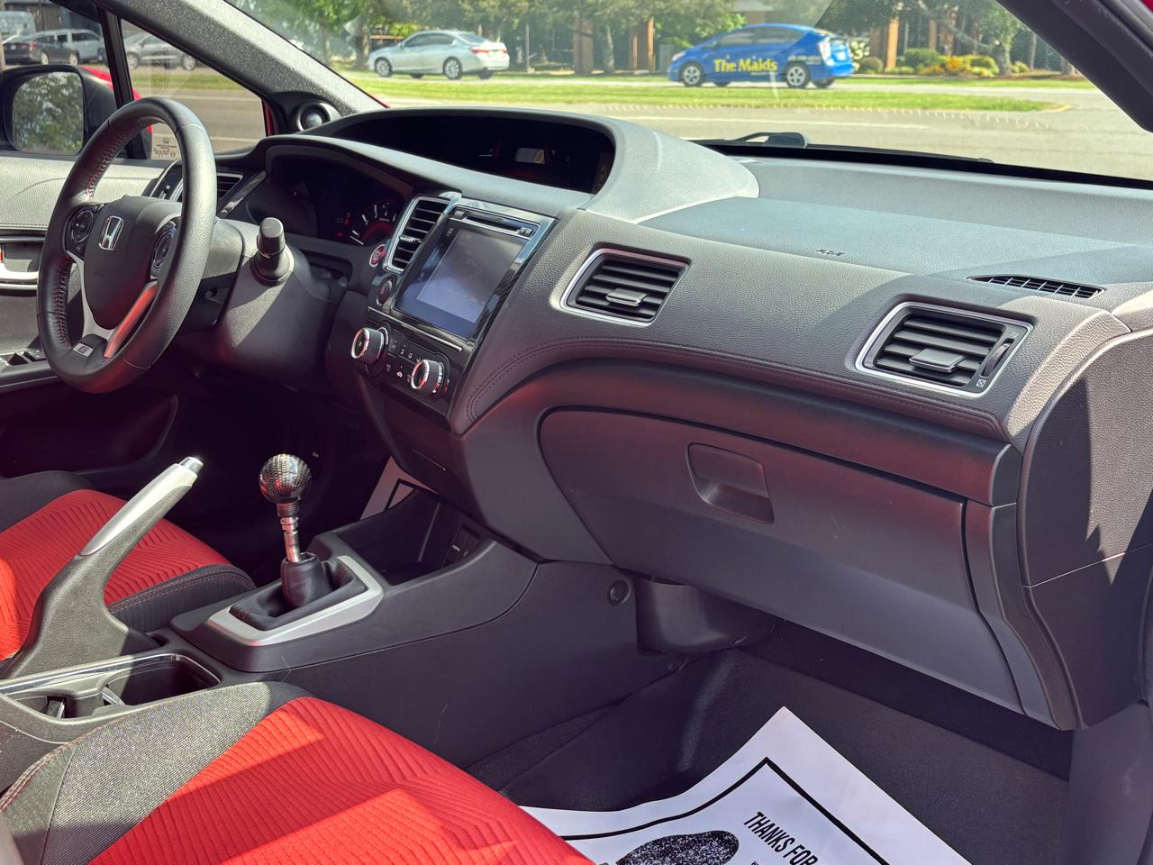 Honda Civic Si Sedan 6-Speed MT 2015