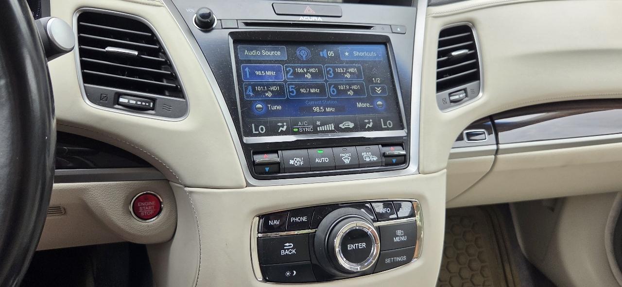 Acura RLX 4dr Sdn Advance Pkg 2014