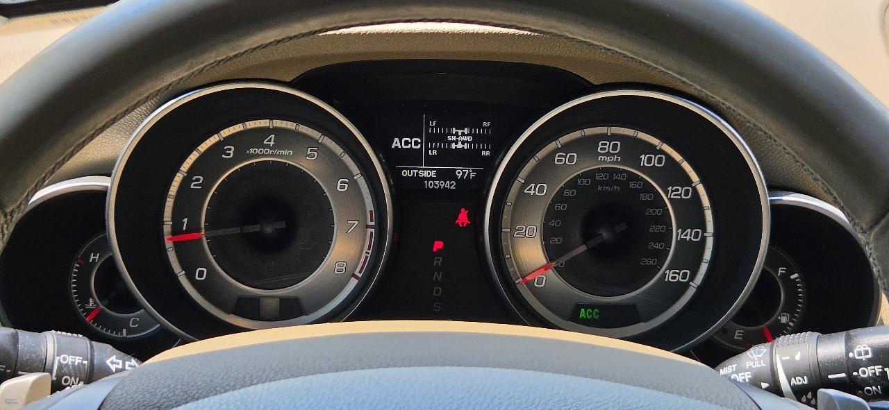 Acura MDX AWD 4dr Advance Pkg 2012