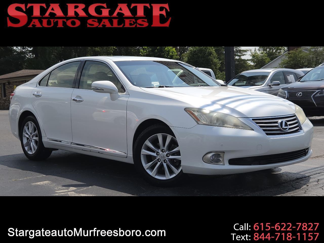 Lexus ES 350 4dr Sdn 2012