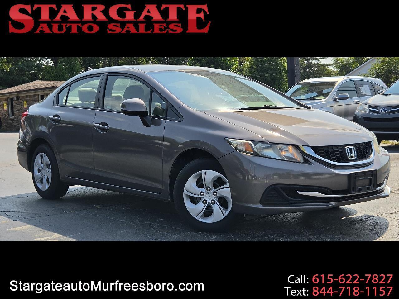 Honda Civic LX 4D Sedan 2013