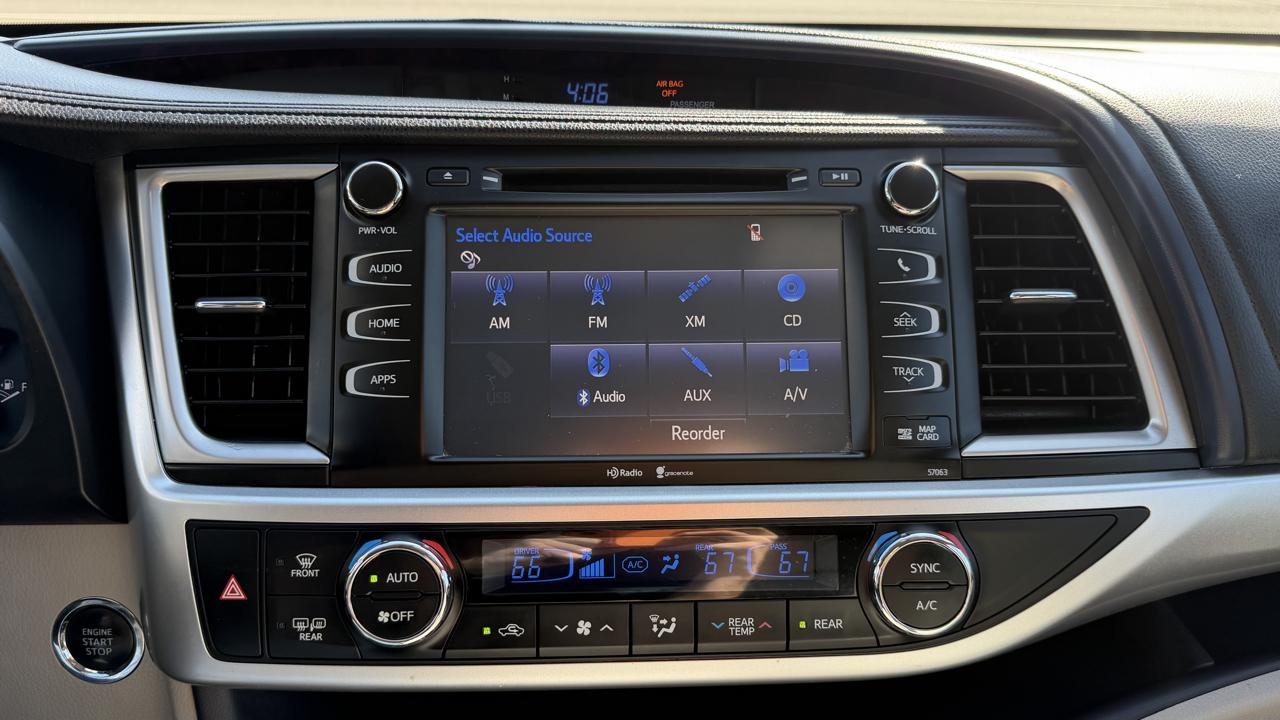 Toyota Highlander FWD 4dr V6 XLE (Natl) 2015