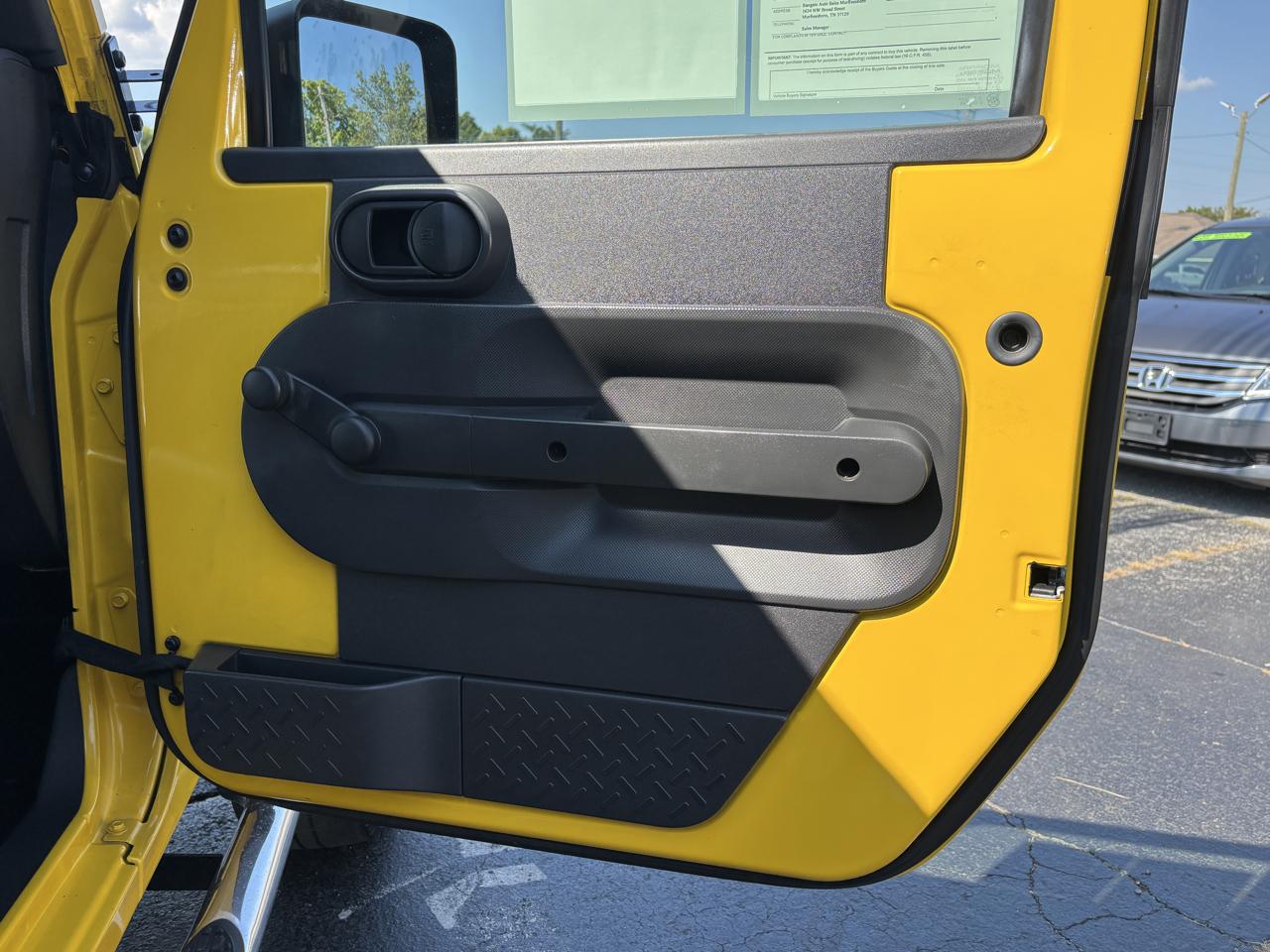 Jeep Wrangler 4WD 2dr X 2009