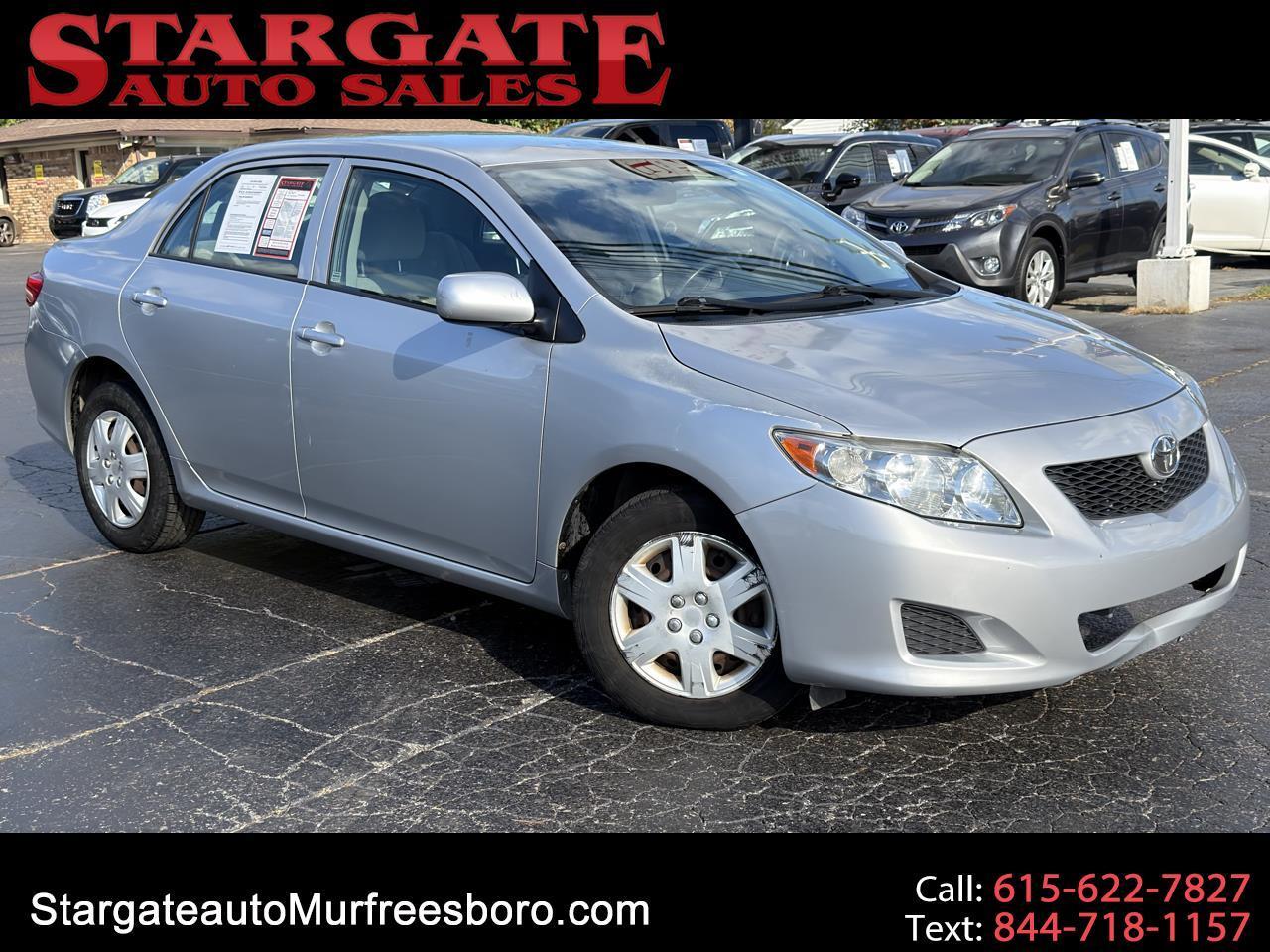 Toyota Corolla 4dr Sdn Auto (Natl) 2009