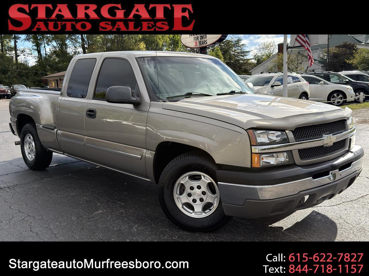 2003 Chevrolet Silverado 1500 Ext Cab 143.5" WB LS