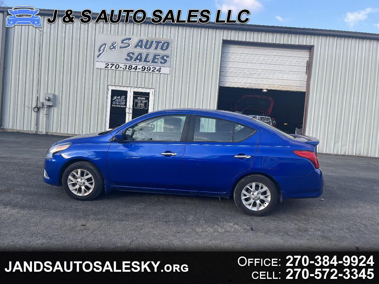 Used 2017 Nissan Versa SV for Sale in Columbia KY 42728 J & S Auto