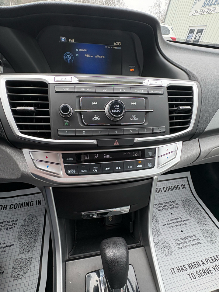 Honda Accord Sedan 4dr I4 CVT LX 2014