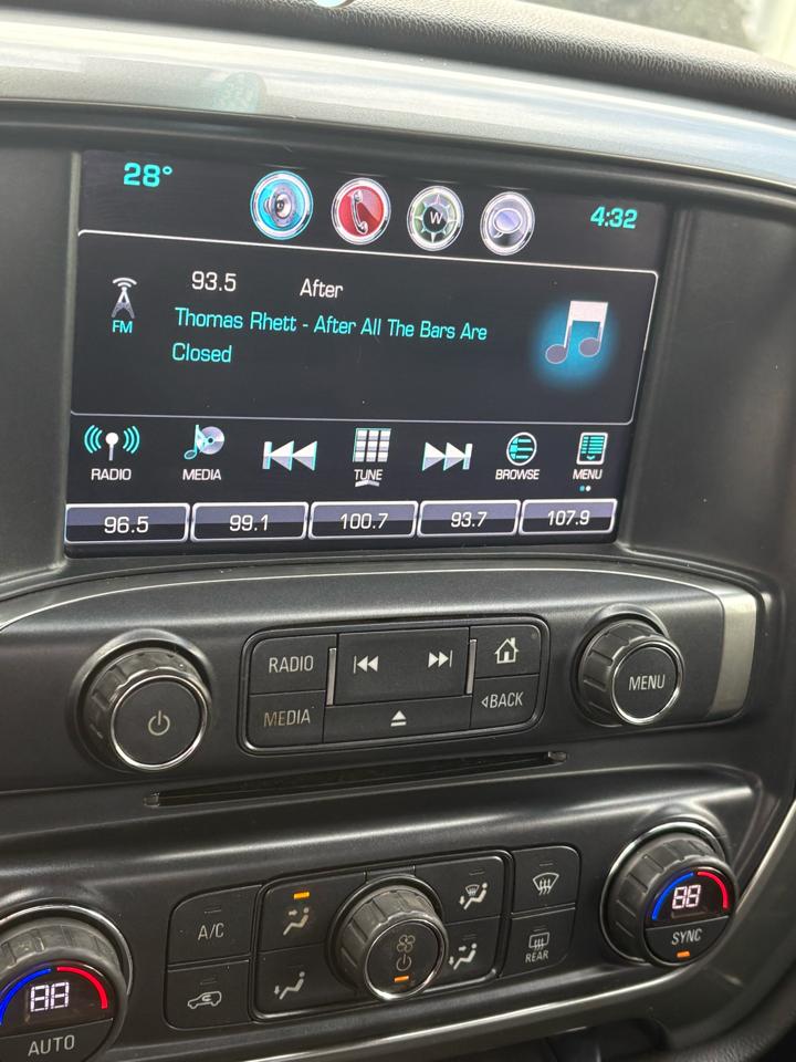 Chevrolet Silverado 1500 4WD Double Cab 143.5" LT w/2LT 2017