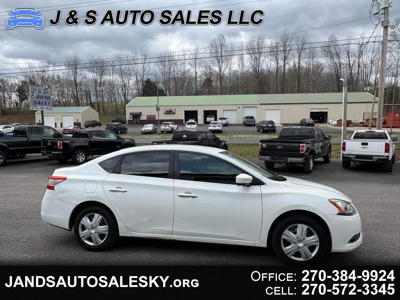 Nissan Sentra 4dr Sdn I4 CVT S 2014