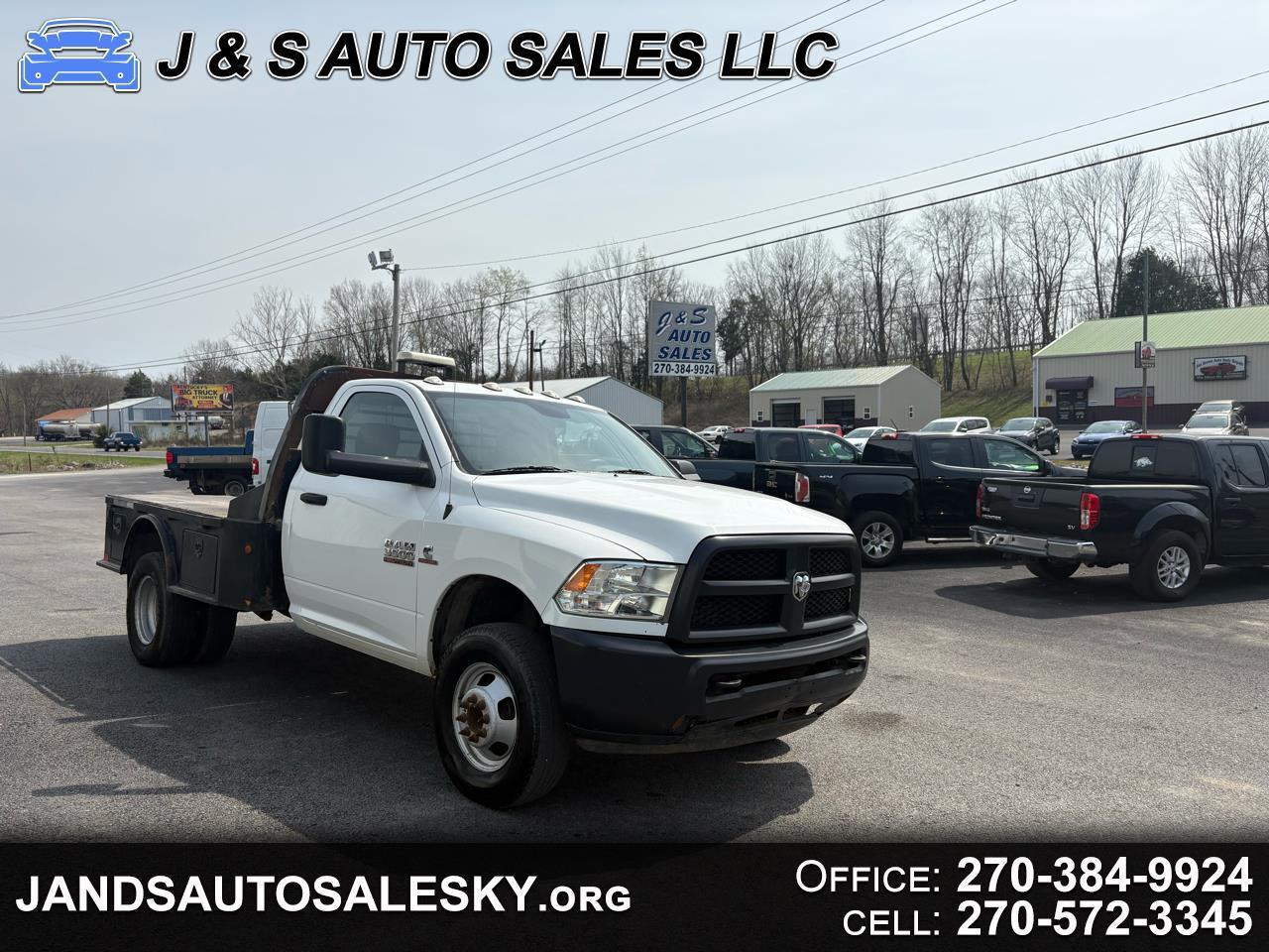 RAM 3500 Tradesman 4x4 Reg Cab 8' Box 2018