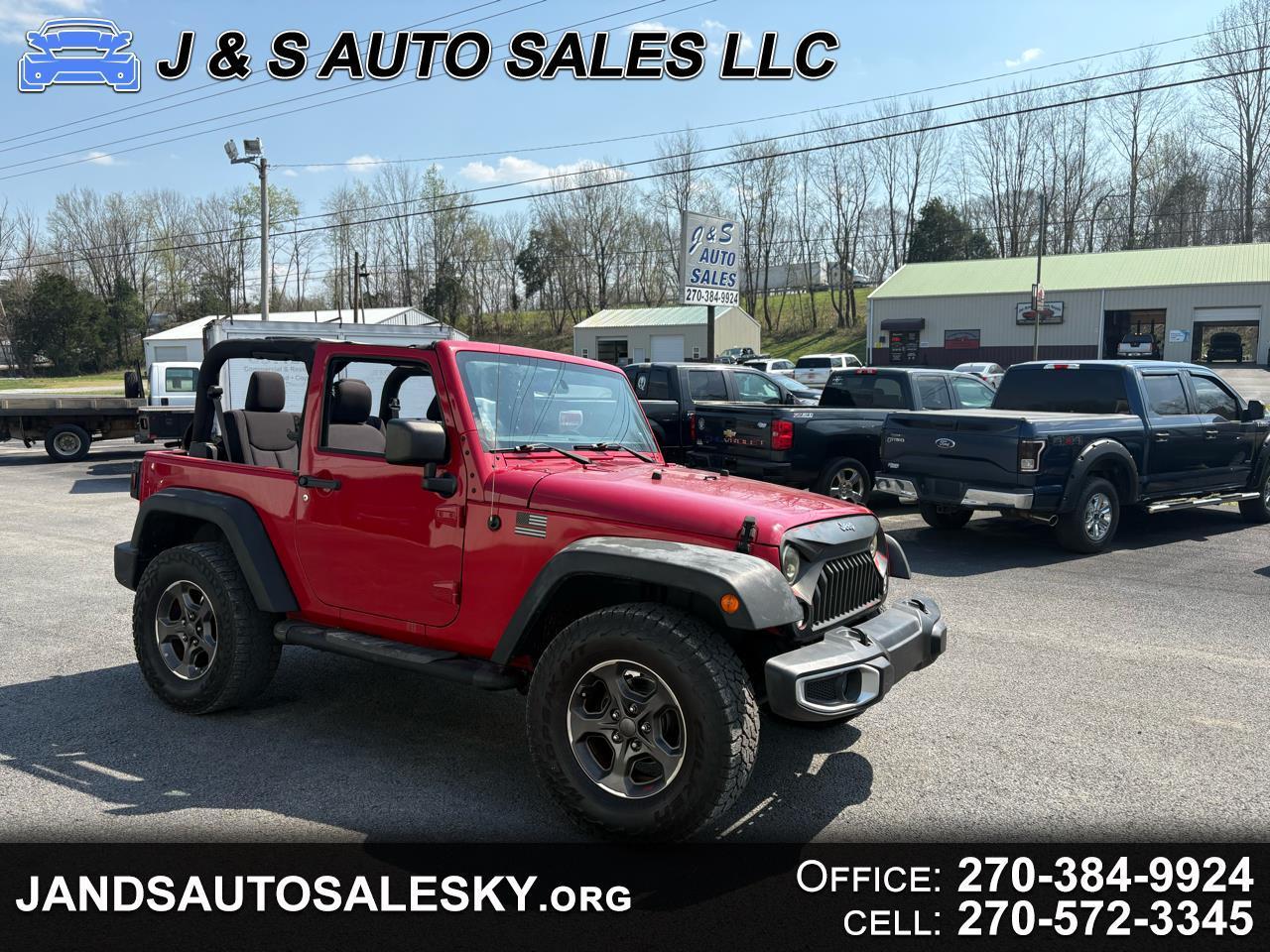 Jeep Wrangler 4WD 2dr Sport 2014