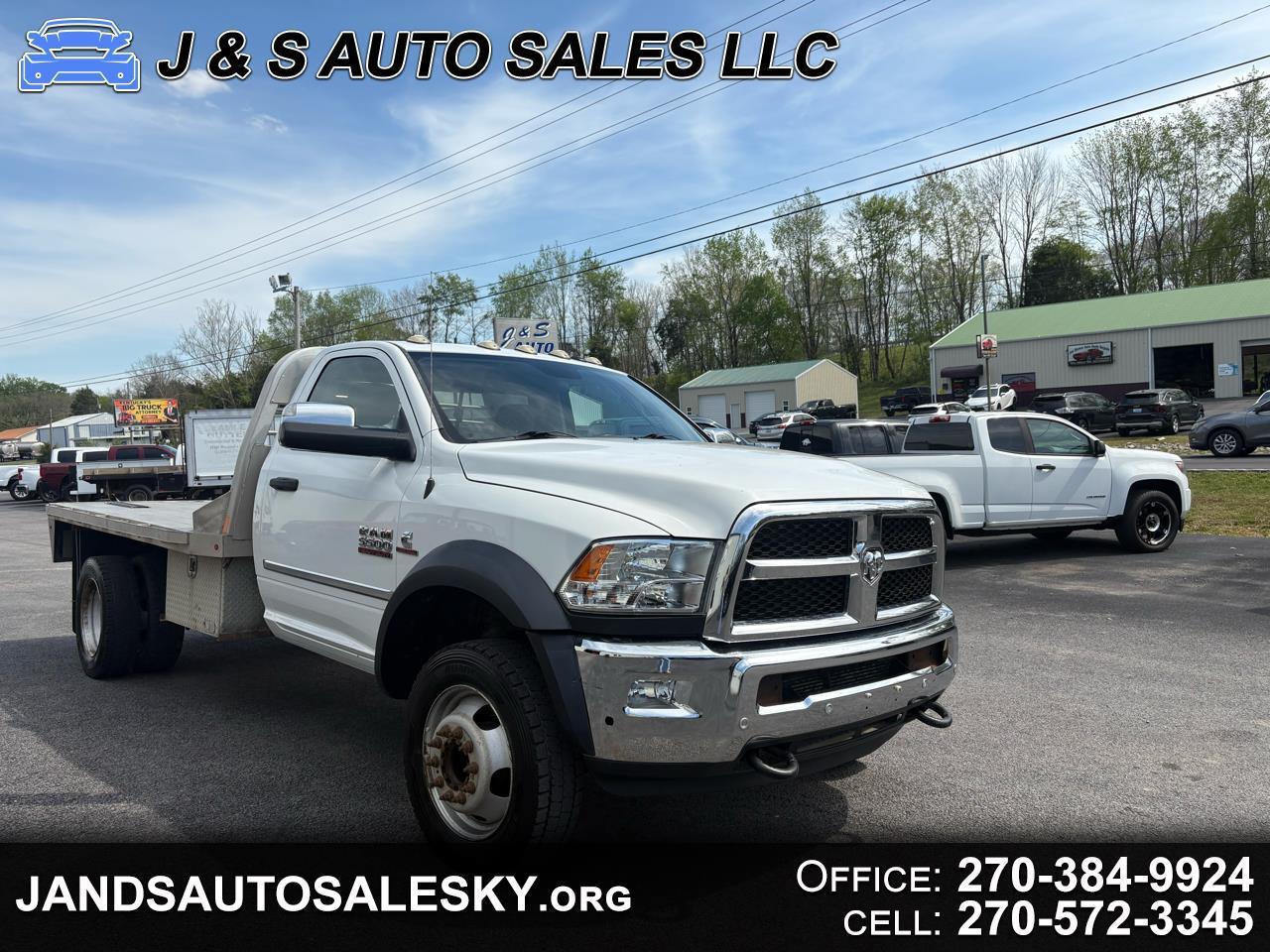 RAM 5500 Chassis Cab Tradesman 4x4 Reg Cab 84" CA 168.5" WB 2017