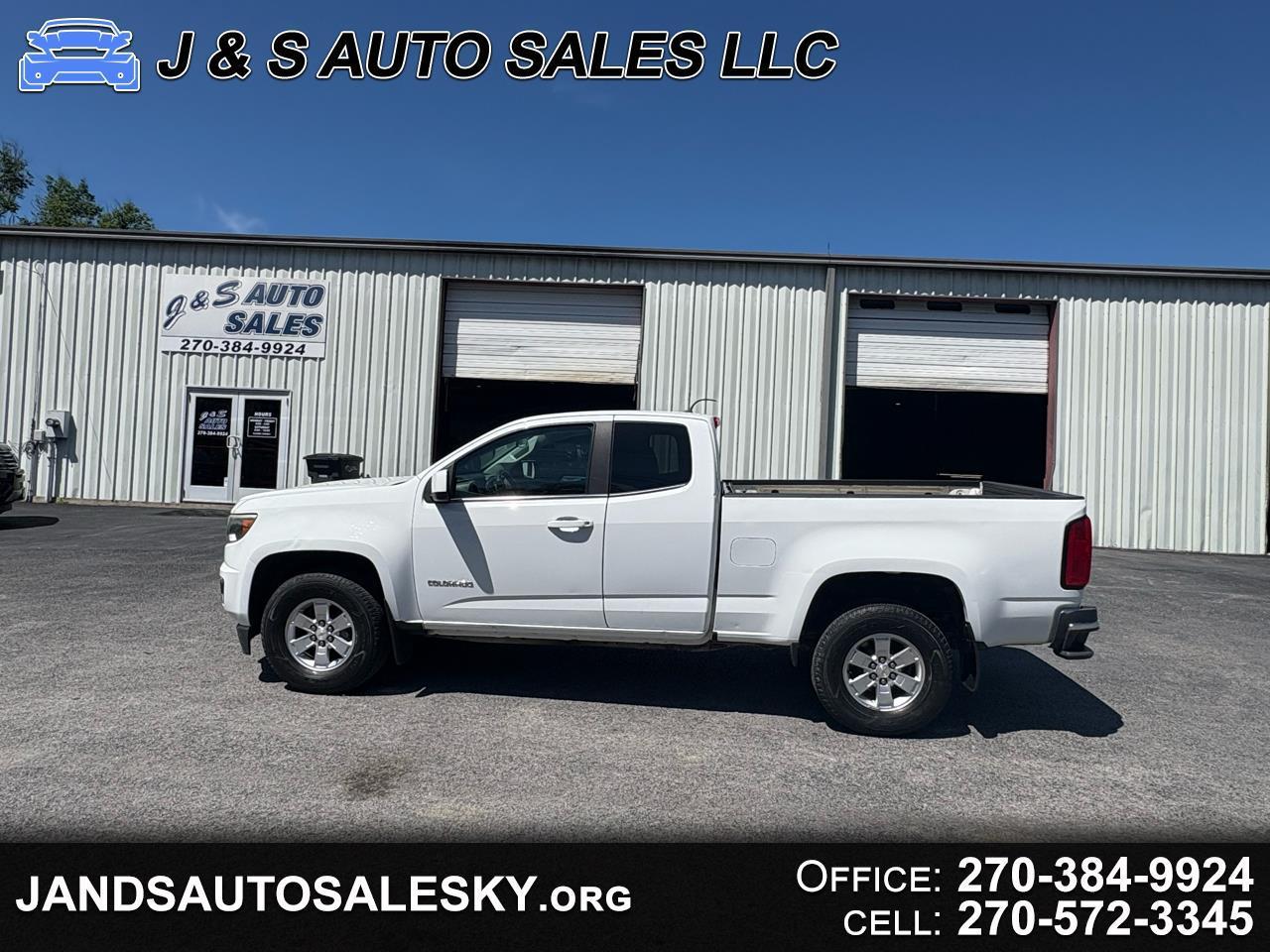 2018 Chevrolet Colorado 4WD Ext Cab 128.3" Work Truck