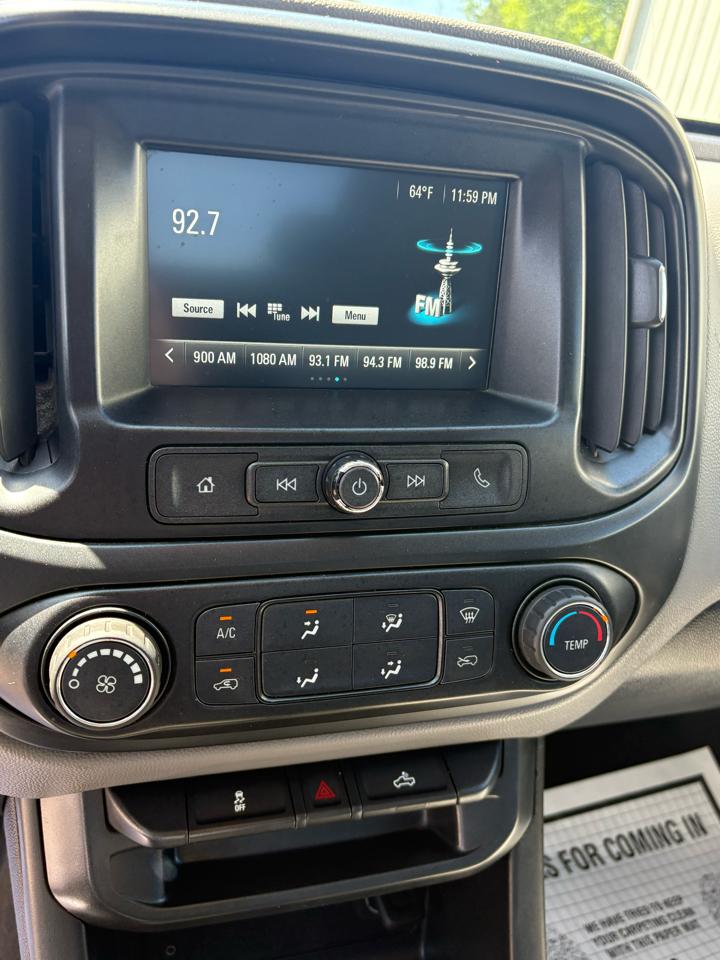 Chevrolet Colorado 4WD Ext Cab 128.3" Work Truck 2018