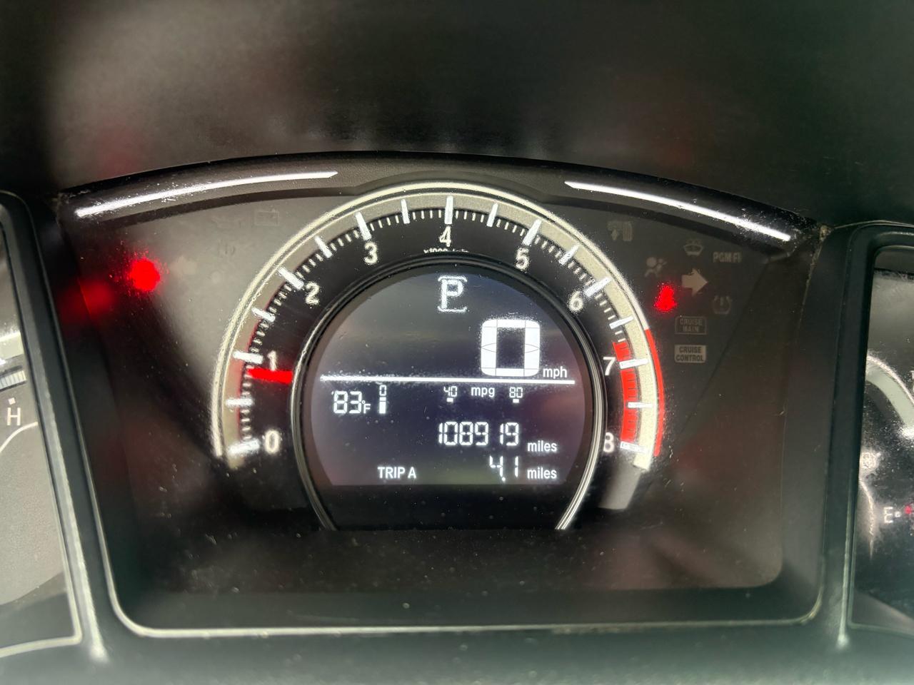 Honda Civic Coupe LX CVT 2017