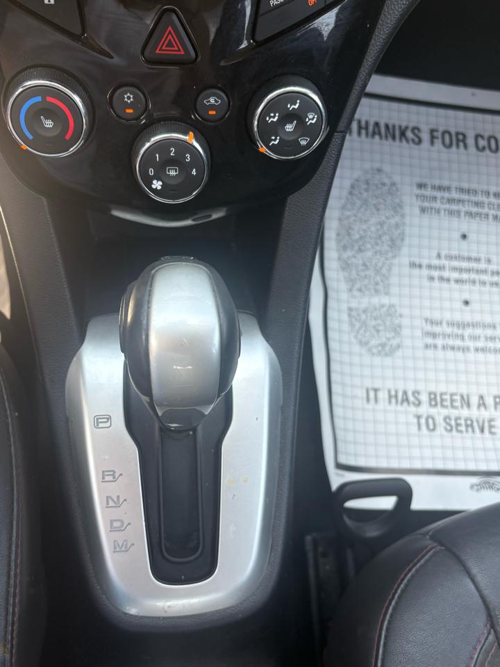 Chevrolet Sonic 4dr Sdn Auto RS 2016