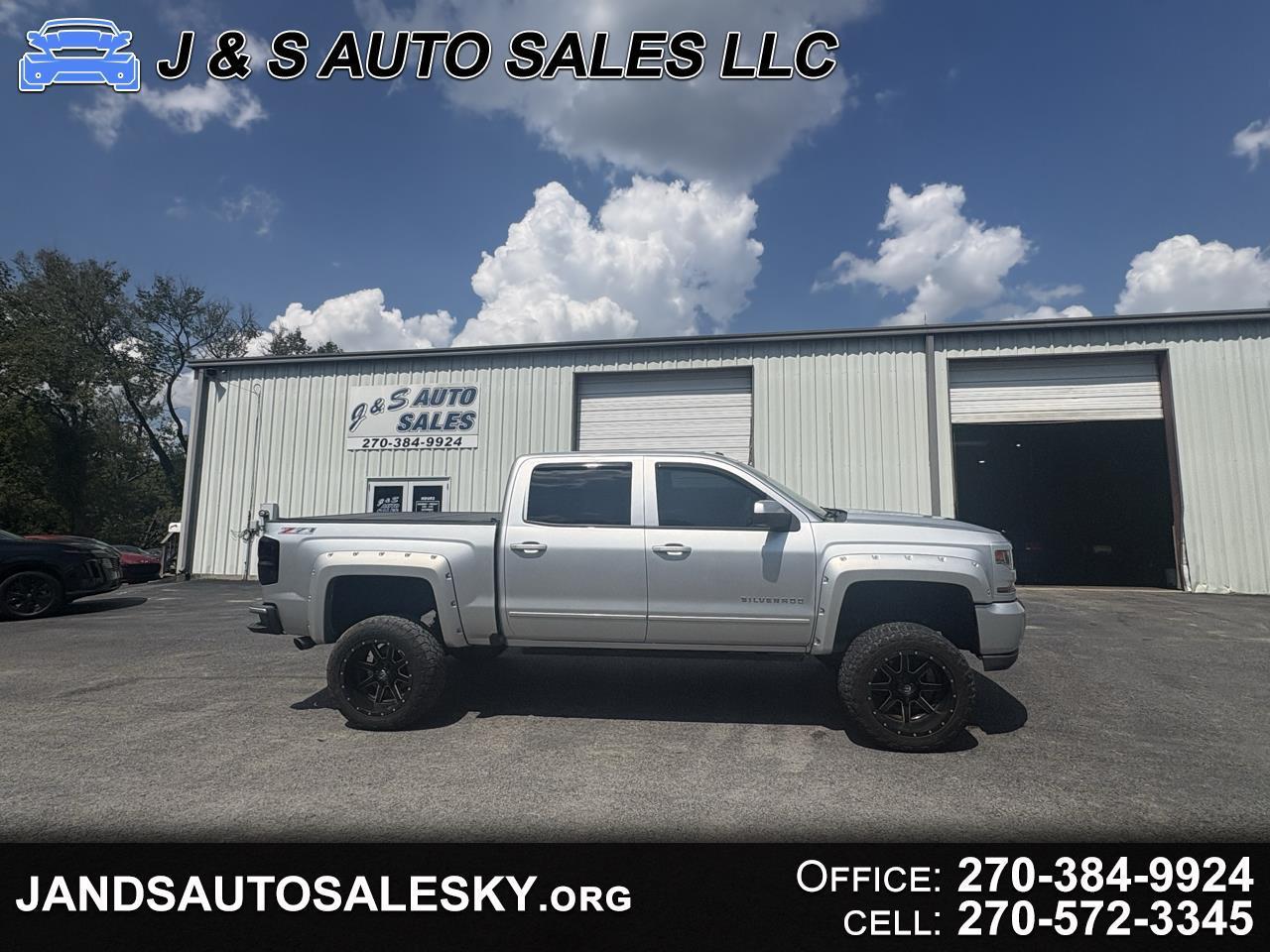 2017 Chevrolet Silverado 1500 4WD Crew Cab 143.5" LT w/2LT