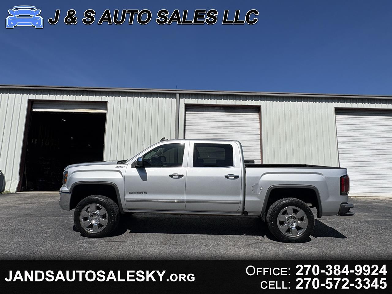 GMC Sierra 1500 4WD Crew Cab 143.5" SLT 2018