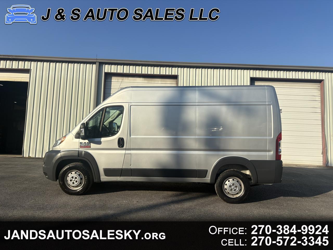 RAM ProMaster Cargo Van 2500 High Roof 136" WB 2017