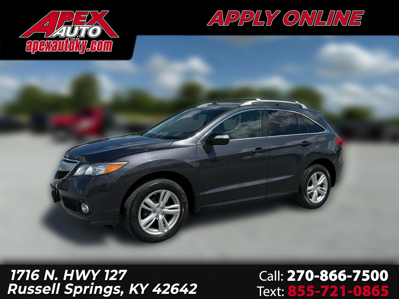 2015 Acura RDX 6-Spd AT AWD w/ Technology Package
