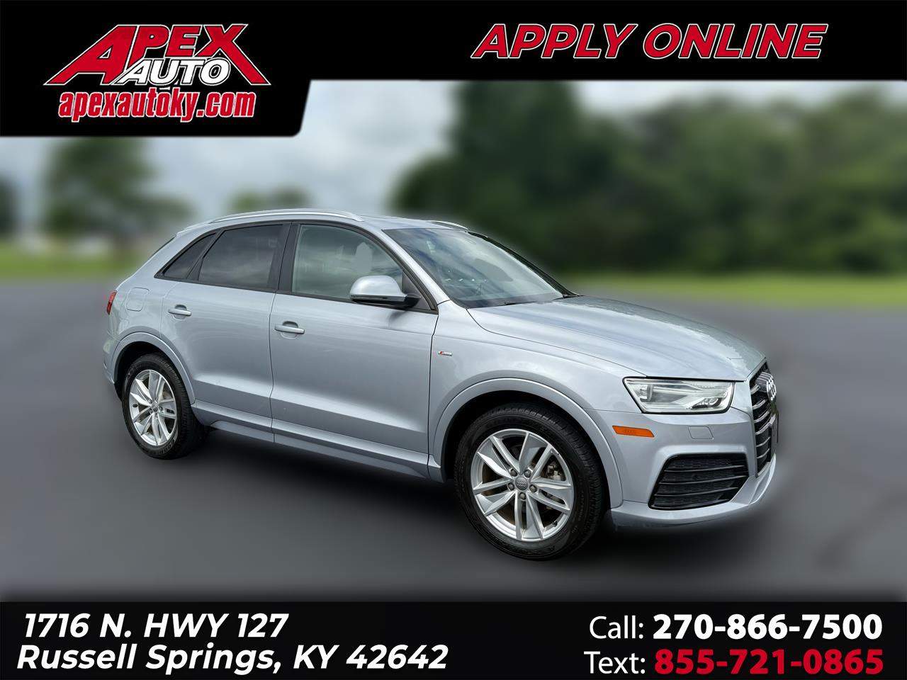 2018 Audi Q3 Premium