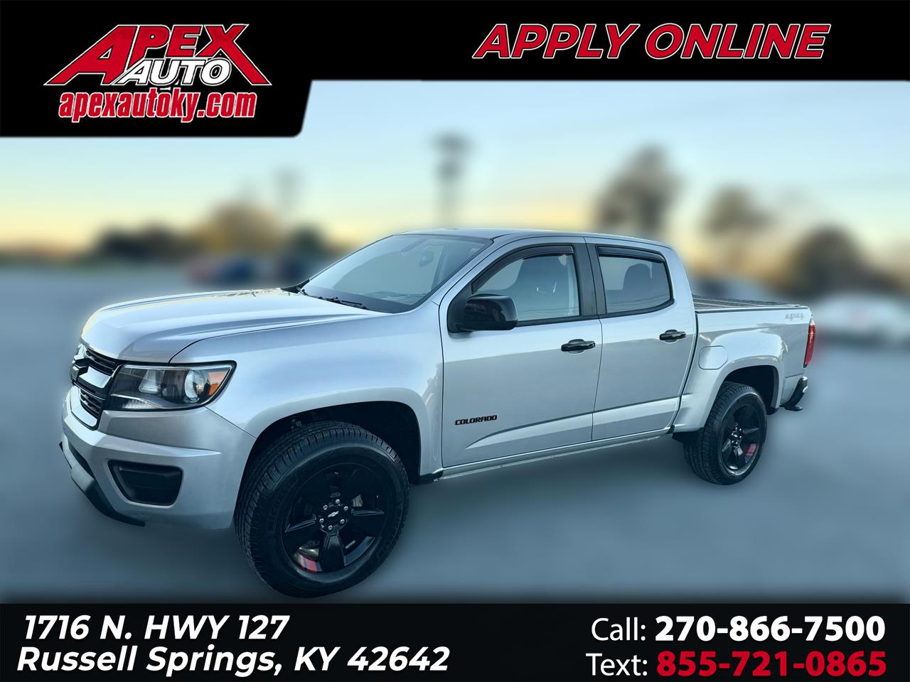 2018 Chevrolet Colorado LT Crew Cab 4WD Short Box