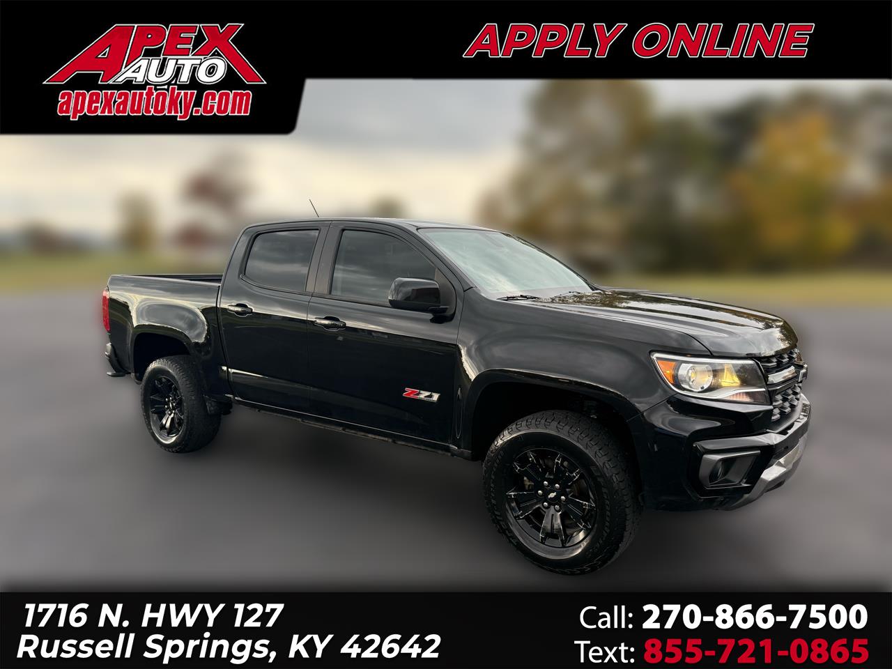2021 Chevrolet Colorado Z71 Crew Cab Long Box 4WD