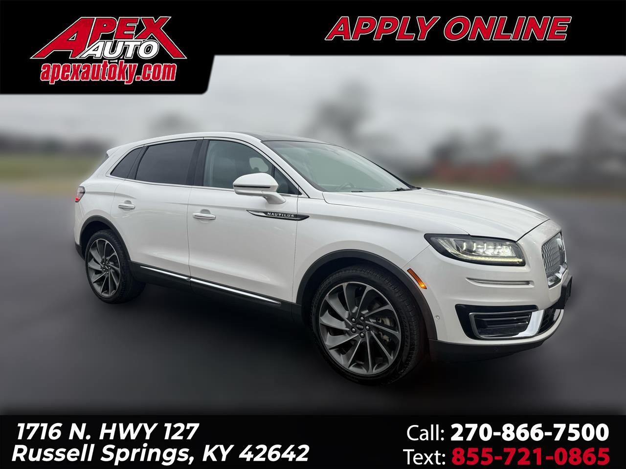 2019 Lincoln Nautilus Reserve AWD