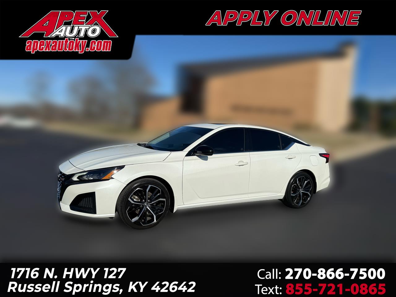 2023 Nissan Altima 2.5 SR