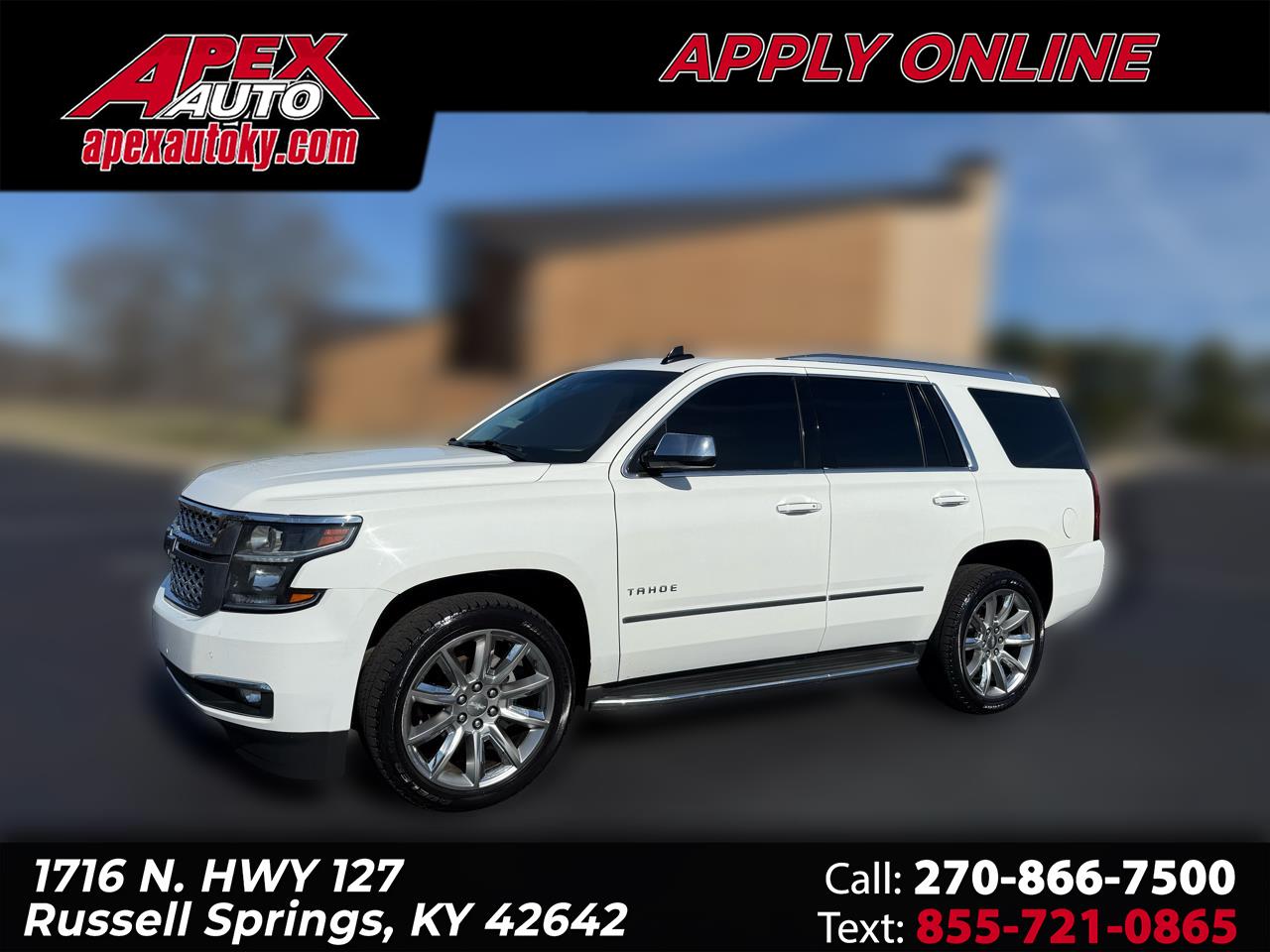 2018 Chevrolet Tahoe Premier 4WD