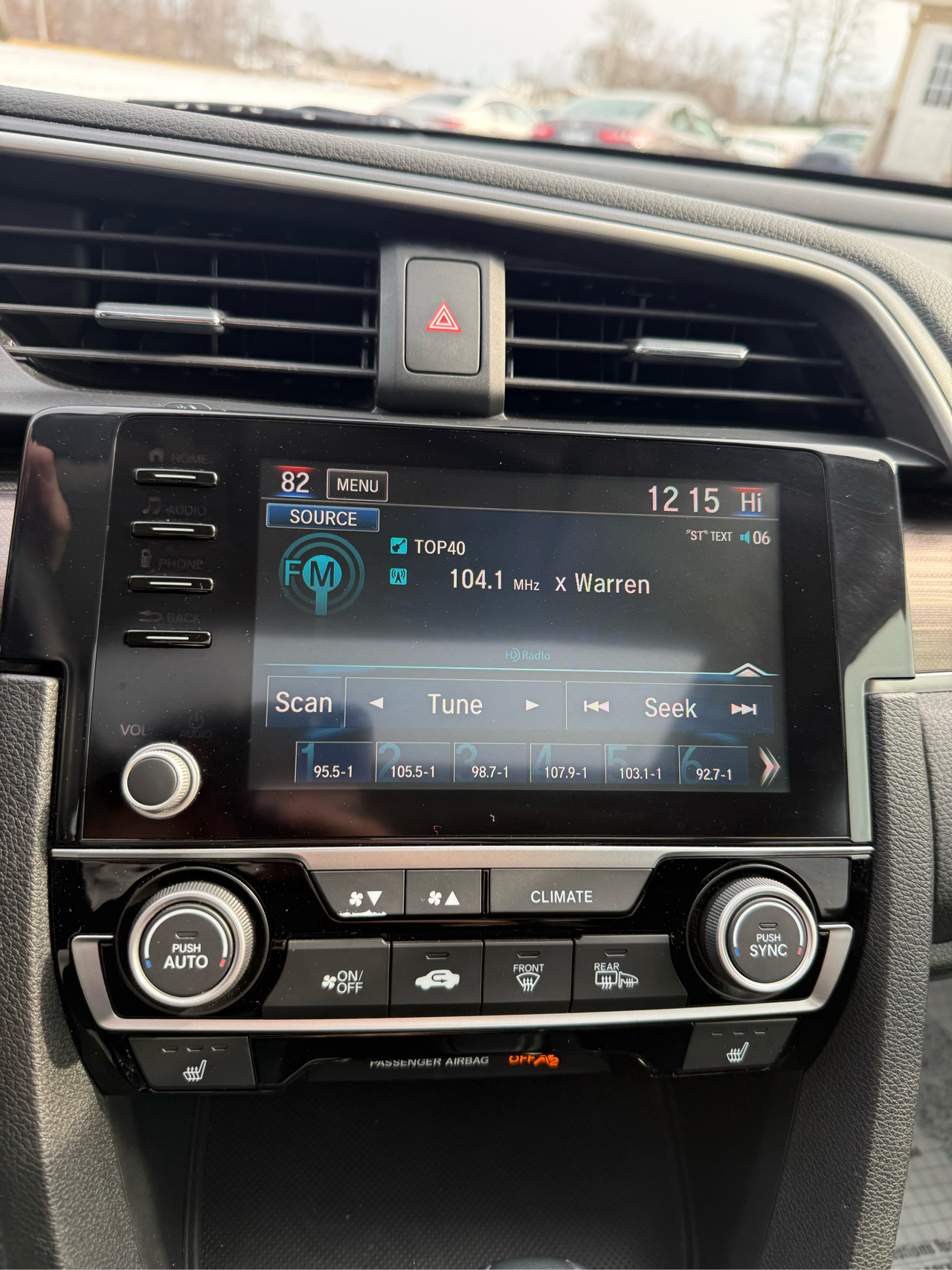 Honda Civic EX sedan 2020