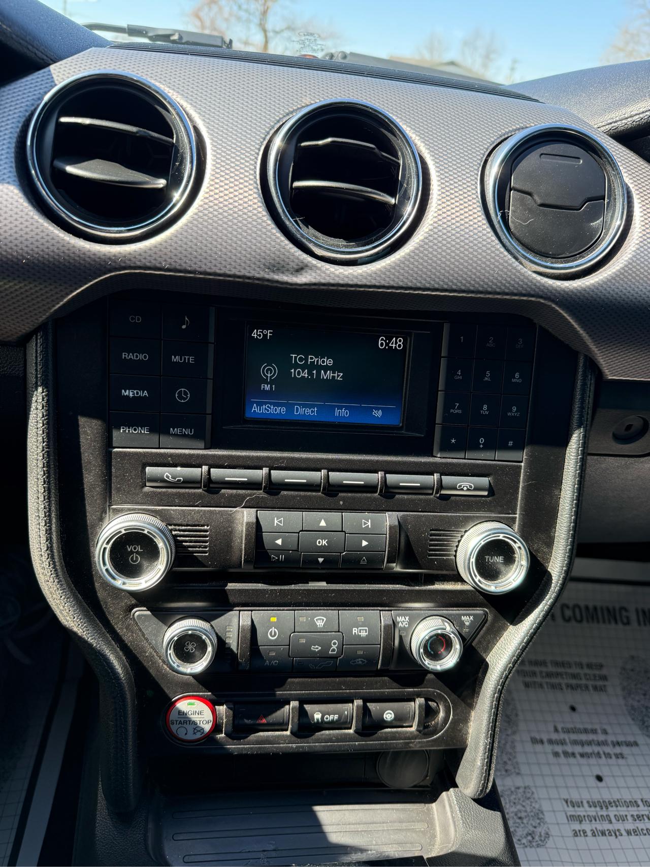 Ford Mustang GT Coupe 2015