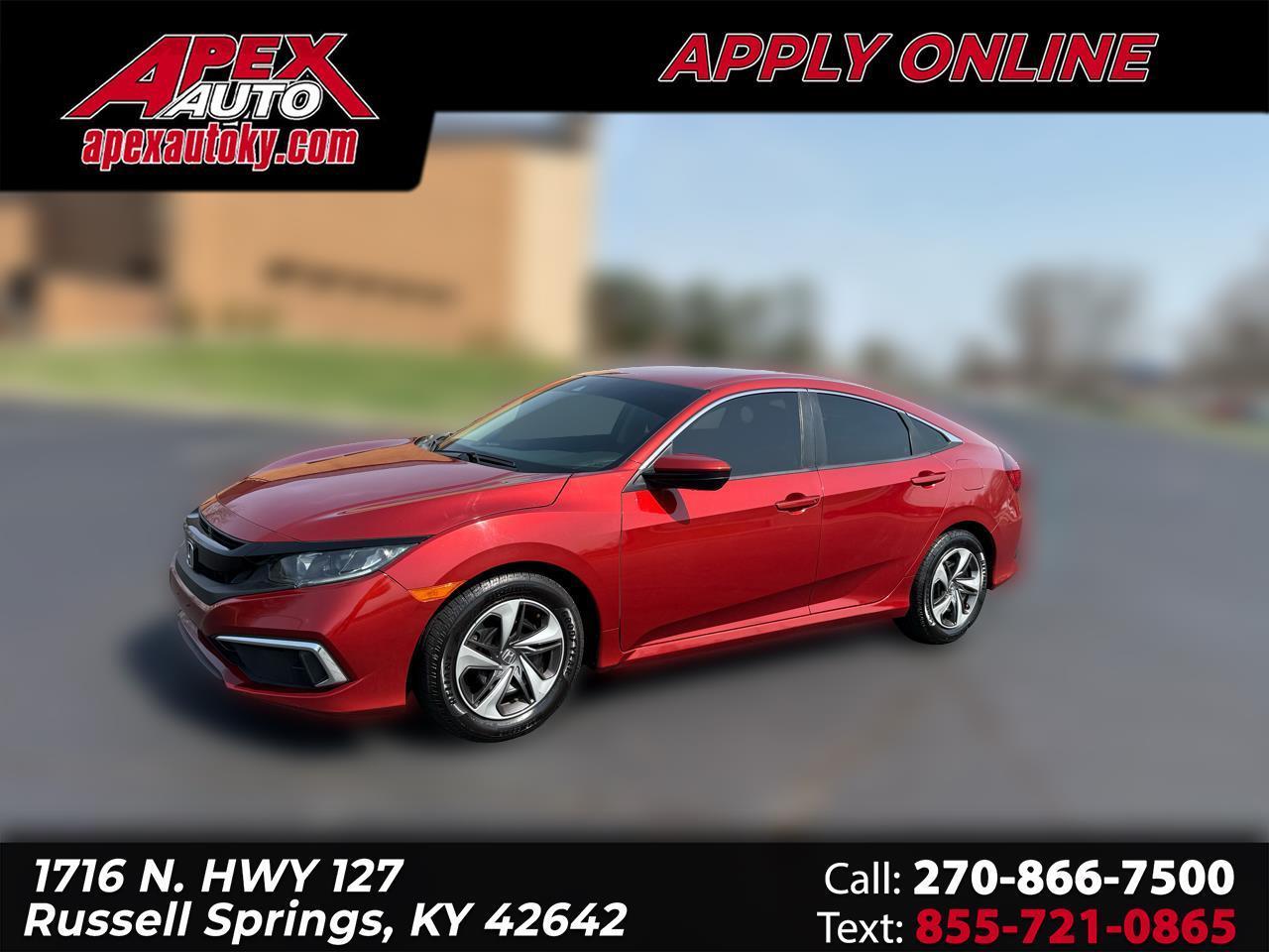 Honda Civic LX sedan 2019