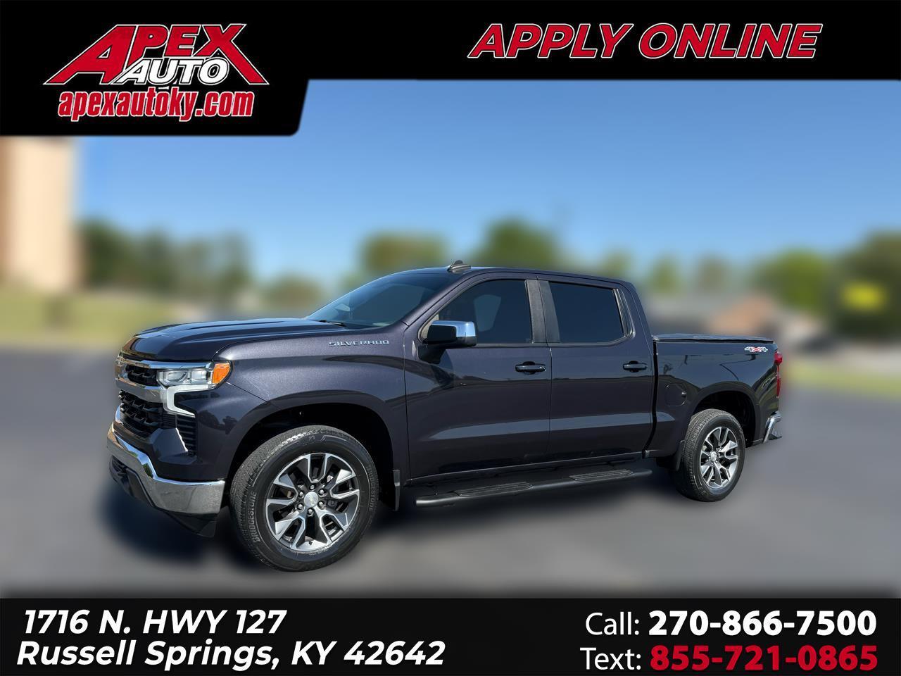 Chevrolet Silverado 1500 LT Crew Cab 4WD 2022